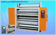 3 Layer Corrugated Cardboard Production Line / Overhead Conveyor Bridge With Vacuum Suction Stand