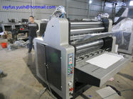 Hydraulic Semi Automatic Flute Laminating Machine 100 ~ 1500gsm Cardboard Support